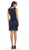 May Queen - Soutache Lace Illusion Bateau Sheath Cocktail Dress