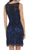 May Queen - Soutache Lace Illusion Bateau Sheath Cocktail Dress