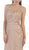 Charming Cap Sleeved Bateau Neck Long Formal Dress