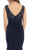 Embroidered Sleeveless Bateau Neck Evening Dress