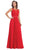 May Queen - MQ1259 Statuesque Sleeveless Illusion A-Line Long Prom Dress