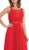 May Queen - MQ1259 Statuesque Sleeveless Illusion A-Line Long Prom Dress