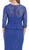 Laced Illusion Bateau Peplum Evening Dress