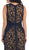 Sleeveless V-Neck Lace Evening Gown