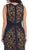 May Queen - MQ1270 Sleeveless V-Neck Lace Evening Gown