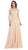 May Queen - Quarter Sleeve Illusion Ribbon Trimmed Gown in Neutral