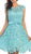 May Queen - Beaded Floral Cocktail Dress