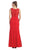 Stunning Beaded and Laced Illusion Sleeveless Long Formal Dress