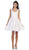 Charming V-Neck and Back A-Line Homecoming Dress