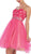 Flirty Laced Embellished Sweetheart A-Line Cocktail Dress