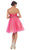 Flirty Laced Embellished Sweetheart A-Line Cocktail Dress