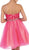 Flirty Laced Embellished Sweetheart A-Line Cocktail Dress