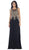 May Queen - Illusion Ornate Lace Prom Gown