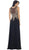 Embellished Illusion Scoop A-line Prom Dress