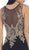 Embellished Illusion Scoop A-line Prom Dress