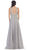 Embellished Illusion Scoop A-line Prom Dress