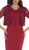 Lace Ornate Ruched Bodice Sheath Prom Dress