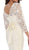 Lace Illusion Bateau Sheath Mother of the Bride Dress