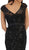 Cap Sleeve Illusion Bateau Sheath Mother of the Bride Dress