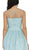 Lace Sheer Jewel A-line Cocktail Dress