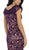 Lace Bateau Sheath Cocktail Dress