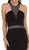 Illusion Halter Sheath Cocktail Dress