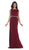 Sleeveless Embellished Low V-Back Evening Dress