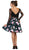May Queen - Lace and Floral Two-Piece Cocktail Dress