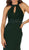 Halter Bead Embellished Prom Dress