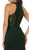 Halter Bead Embellished Prom Dress
