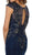 May Queen - Embellished Illusion Scoop Sheath Prom Dress