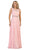 Embellished Lace Pleated Prom Dress