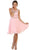 May Queen - Lace Jewel A-line Homecoming Dress