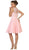 Lace Jewel A-line Homecoming Dress