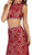 May Queen - Sleeveless Two-Piece Lace Gown