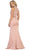 May Queen - Two Piece Embellished Sheath Evening Dress