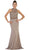 May Queen - Two Piece Embellished Sheath Evening Dress