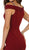 Off-Shoulder Mermaid Evening Gown