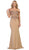 Lace Off-Shoulder Sheath Dress