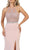 Strappy Illusion Prom Dress with Slit