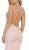 Strappy Illusion Prom Dress with Slit