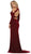 Long Sleeve Halter Sheath Prom Dress