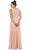 May Queen - Beaded Lace Scoop Prom Dress