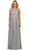 Cold Shoulder Lace Prom Dress
