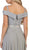 Cold Shoulder Lace Prom Dress