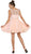 Illusion Lace A-Line Cocktail Dress
