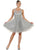 Illusion Lace A-Line Cocktail Dress