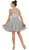 Illusion Lace A-Line Cocktail Dress