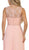 Sleeveless Illusion Lace Evening Dress