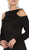 Long Sleeve Bateau Sheath Prom Dress